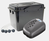 Sistem de oxigenare cu 4 pietre aerare + cutie de protecție